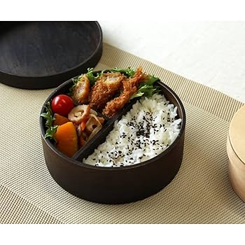 角田清兵衛商店 木の弁当箱 おべんとう 木製 Amazon｜角田清兵衛商店 弁当箱 おひつ BENTO 丸 小 木製 日本製